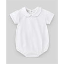 Paz Rodriguez - 2Pk Baby Set Knit Newborn Body & Knit Romper Stripes, White/Chalk Blue Image 2