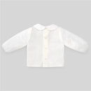 Paz Rodriguez - Baby Boy Woven Newborn Blouse Dulzura, Cream Image 2