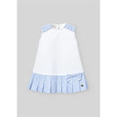 Paz Rodriguez - Baby Girl Knit Newborn Dress Dorna, White Image 1