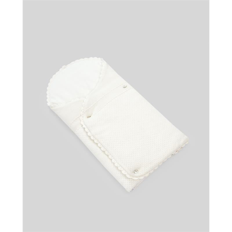 Paz Rodriguez - Baby Knit Newborn Baby Nest Paz Oi, Chalk Pink Image 1