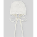Paz Rodriguez - Baby Knit Newborn Bonnet Paz Oi, Cream Image 1