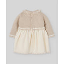 Paz Rodriguez Baby Knit Newborn Dress Nai, Light Pink/Cream Image 2