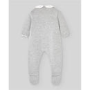 Paz Rodriguez - Baby Knit Newborn Romper Pulgarcito, Grey Pearl Image 2