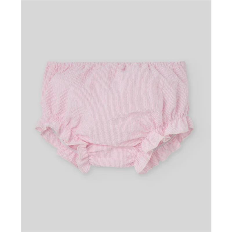 Paz Rodriguez Baby Set Dress + Bloomer Candy, Chalk Pink Image 3
