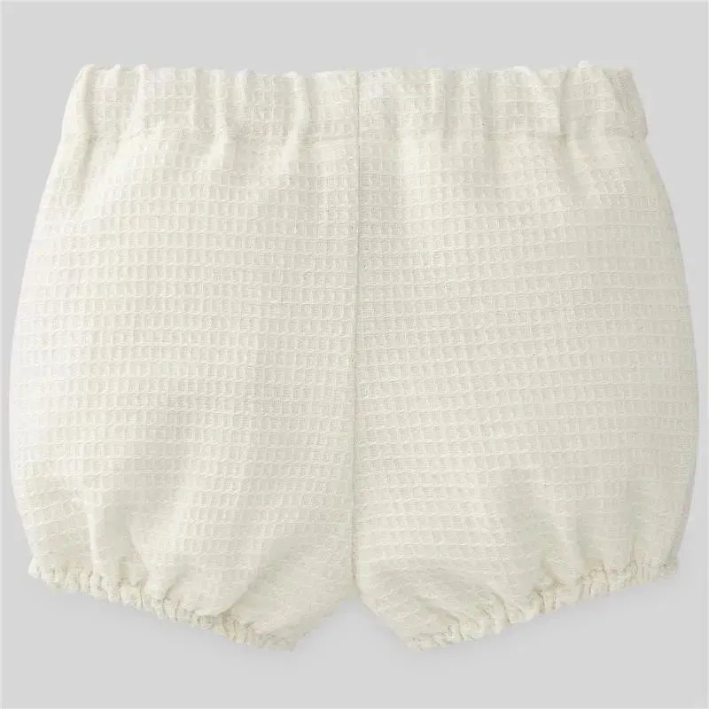 Paz Rodriguez - Baby Unisex Woven Short Neboa, Cream Image 2