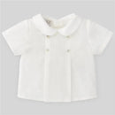 Paz Rodriguez - Baby Woven Blouse Neboa, Cream Image 1