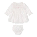 Paz Rodriguez Baby Woven Newborn Dress Nai, Light Pink Image 1