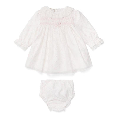 Paz Rodriguez Baby Woven Newborn Dress Nai, Light Pink Image 1