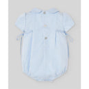 Paz Rodriguez Baby Woven Newborn Shortsleeved Romper Fogar, Light Blue Image 2