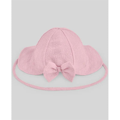 Paz Rodriguez Hat Seersucker Niña Candy, Chalk Pink Image 1