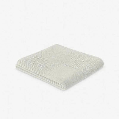 Paz Rodriguez - Knit Newborn Blanket Esencial, Cream Image 1
