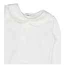 Paz Rodriguez Knit Newborn Body Esencial, Cream/Light Brown Image 2
