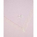 Paz Rodriguez Knit Newborn Shawl Nai Light Pink/Cream, One Size Image 2