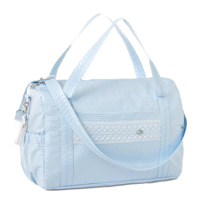 Paz Rodriguez - Maternity Bag Torres, Chalk Blue/White Image 1