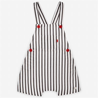 Paz Rodriguez - Paseo Woven Newborn Short, Cream/Black Image 1