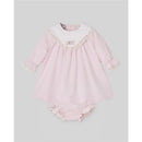 Paz Rodriguez Set Woven Newborn Dress + Bloomers Nai, Light Pink Image 1