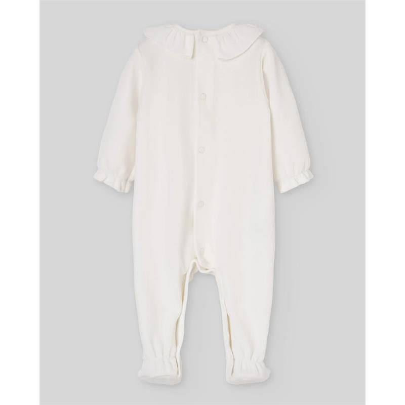 Paz Rodriguez Take Me Home Knit Newborn Romper Ternura Oi, Cream Image 2