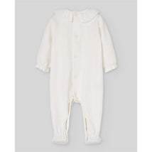 Paz Rodriguez Take Me Home Knit Newborn Romper Ternura Oi, Cream Image 2