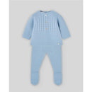 Paz Rodriguez Take Me Home Set Knit Newborn Sweater + Leggings Regalo Oi, Dutch Blue Image 1