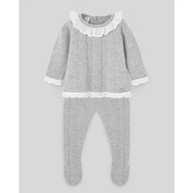 Paz Rodriguez - Take Me Home Set Sweater & Leggins Set Pulgarcito, Grey Pearl Image 1
