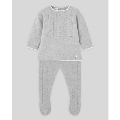 Paz Rodriguez - Take Me Home Set Sweater & Leggins Set Pulgarcito, Grey Pearl Image 1