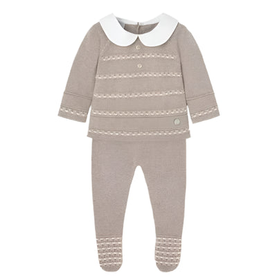 Paz Rodriguez - Take Me Home Sweater & Leggin Set Merlin, Blue Cloud/Light Brown Image 1