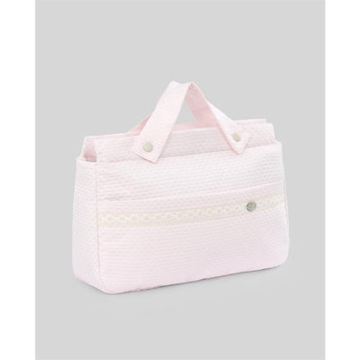 Paz Rodriguez - Woven Bag Adarve Chalk Pink/Cream Image 1