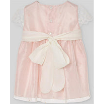 Paz Rodriguez Woven Infant Girl Dress Ceremonia, Powder Pink Image 2