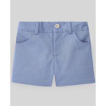 Paz Rodriguez Woven Newborn Shorts Ponte, Sapphire Blue, 12M Image 1