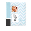 Pearhead Baby First 5 Years Memory Book with Safe Ink Pad - Blue
