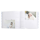Pearhead - Baby Photo Album With Guided Journal Pages, Chevron Gray Image 3