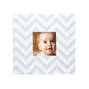 Pearhead - Baby Photo Album With Guided Journal Pages, Chevron Gray Image 6
