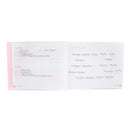 Pearhead - Bunny Baby Memory Book With Clean-Touch Ink Pad, Pink Image 4
