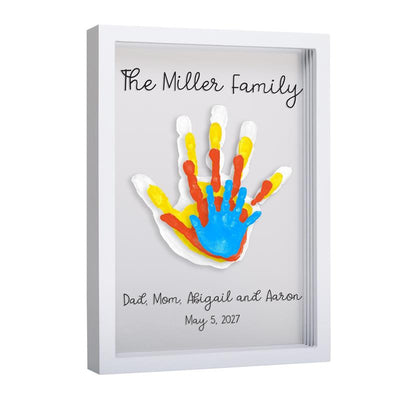 Pearhead - Clear Family Print Frame And Paint Kit Image 1