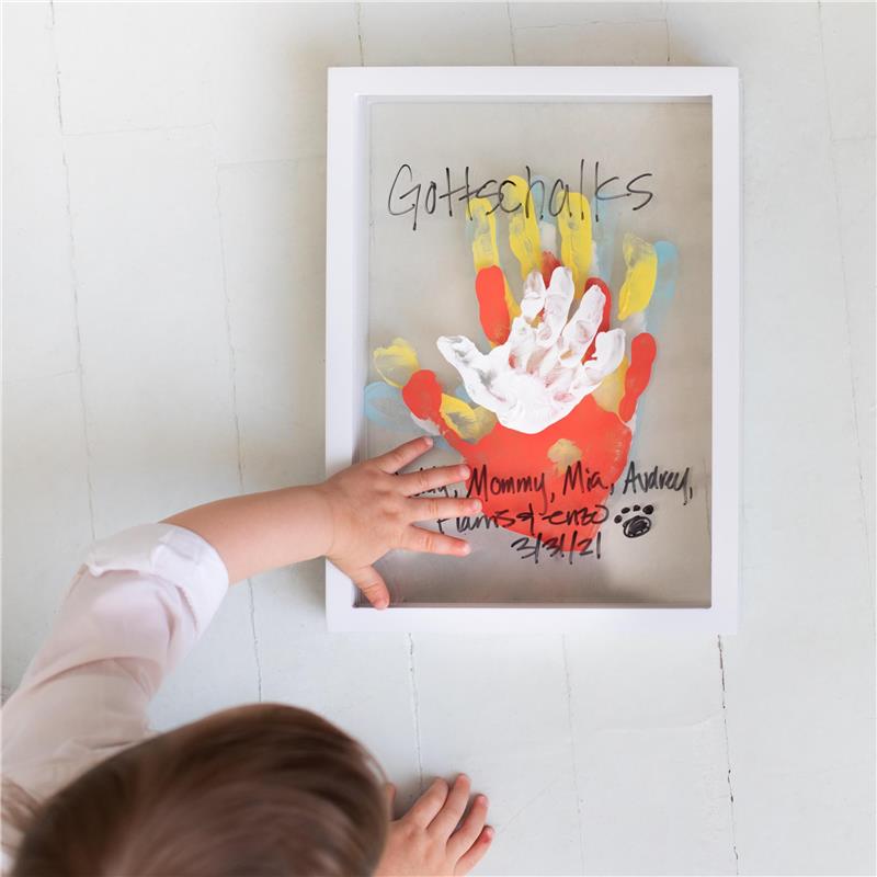 Pearhead - Clear Family Print Frame And Paint Kit Image 6