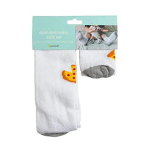 Pearhead Daddy & Me Matching Pizza Sock Set Image 3