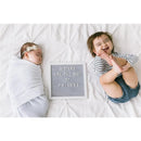 Pearhead - Felt 10X10 Letterboard Set, Gray Image 6