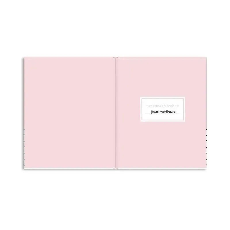 Pearhead Gold & Pink Baby 1st Year Memory Book Image 4