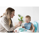 Pearhead Milk Drunk Silicone Baby Bib Set of 2 Image 3