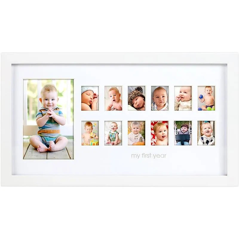 Pearhead | Mommy and Me Rustic Keepsake Picture Frame Image 1