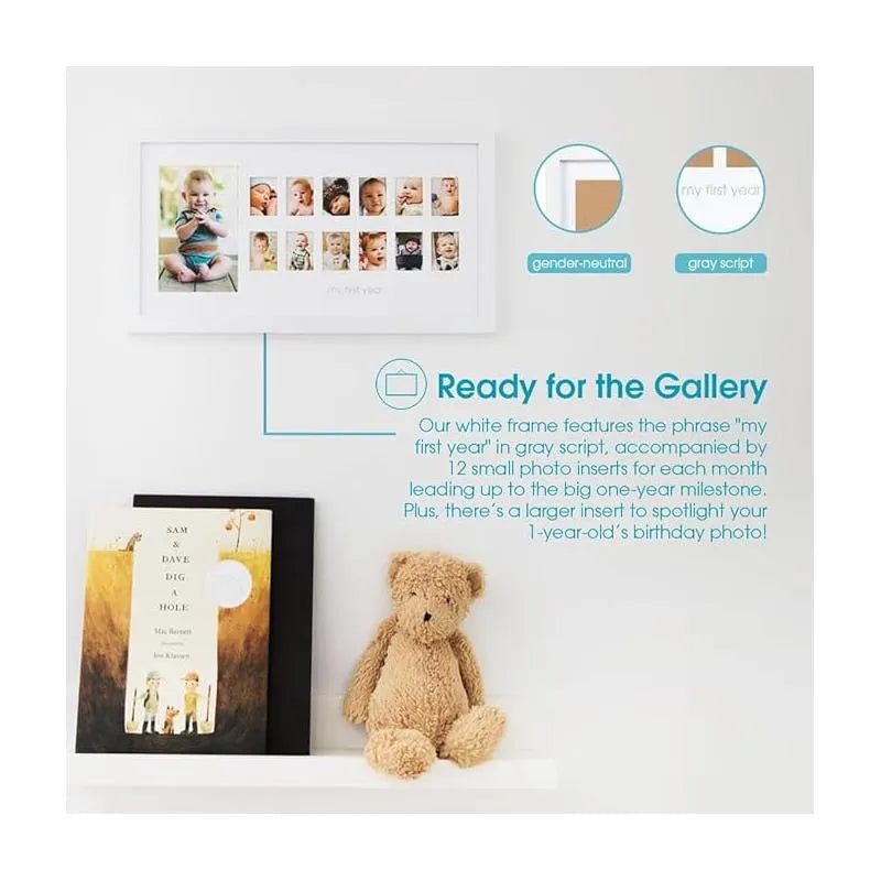 Pearhead | Mommy and Me Rustic Keepsake Picture Frame Image 3