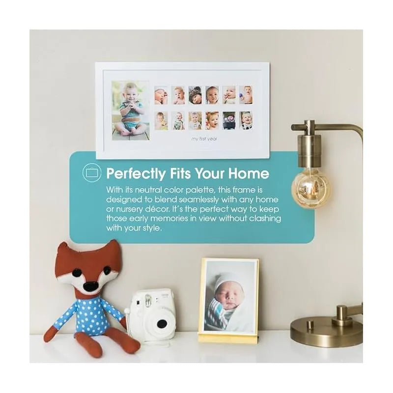 Pearhead | Mommy and Me Rustic Keepsake Picture Frame Image 5