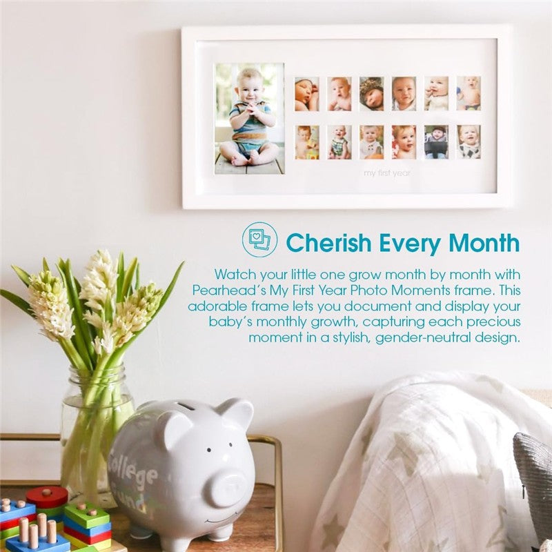 Pearhead Photo Moments First Year Keepsake Frame Image 5