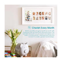 Pearhead | Mommy and Me Rustic Keepsake Picture Frame Image 6