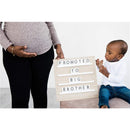 Pearhead - Natural Wood And Black Felt Classic Letter Board Set Image 4