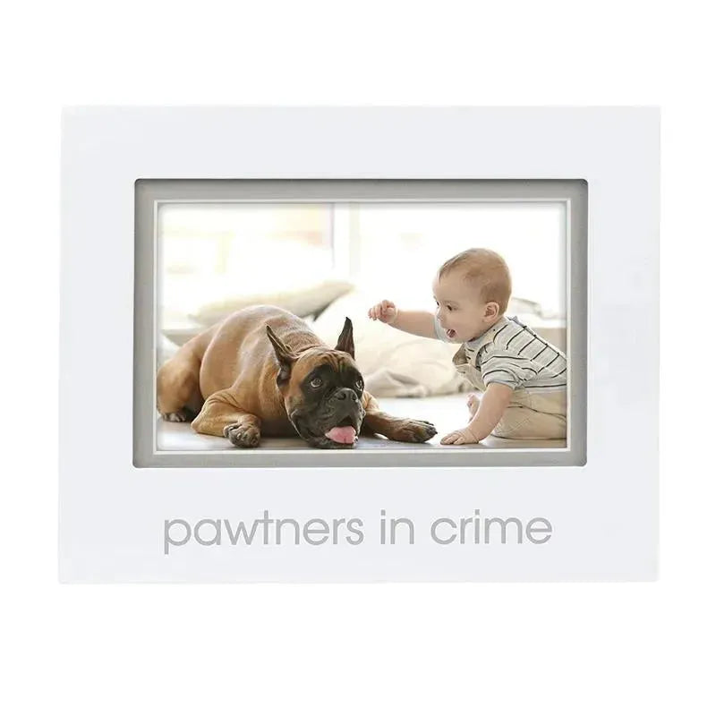 Pearhead - Pawtners In Crime Sentiment Photo Frame Image 1