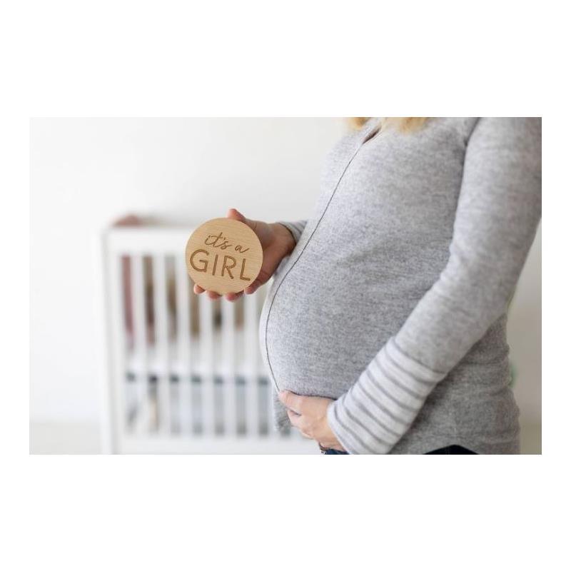 Pearhead - Pregnancy Journey Wooden Weekly Milestone Markers Image 3