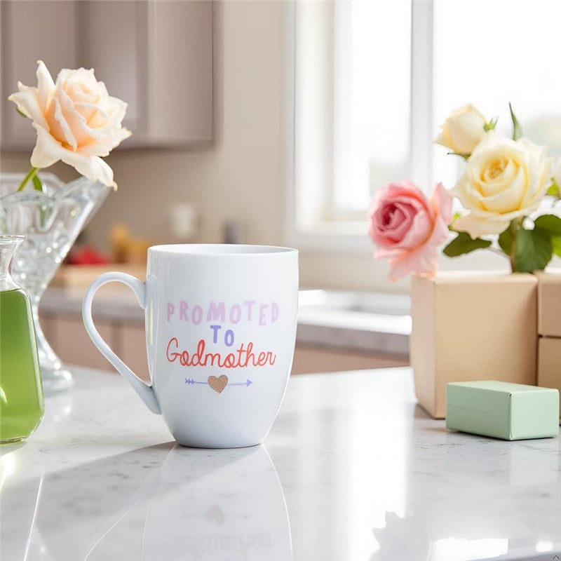Pearhead Promoted to Godmother Mug Image 3