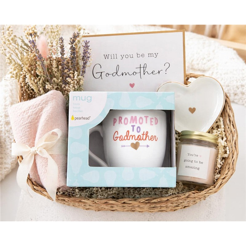 Pearhead Promoted to Godmother Mug Image 7
