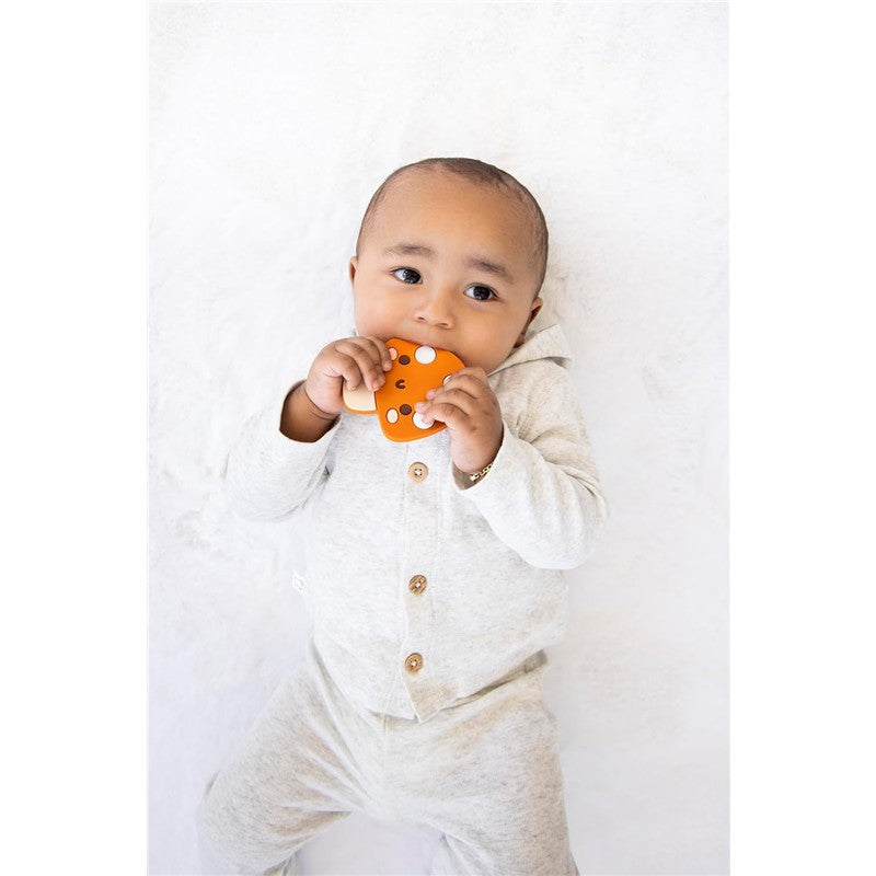 Pearhead Mushroom Silicone Teether Image 4